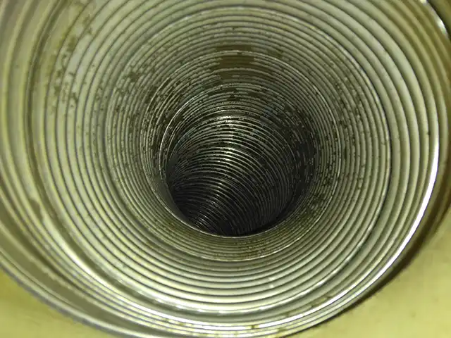 換気ダクト施工後