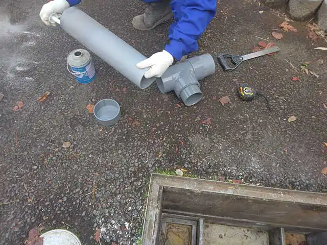 トラップ配管新設工事